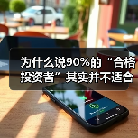 为什么说90%的“合格投资者”其实并不适合投私募和风投?(图1) 为什么说90%的“合格投资者”其实并不适合投私募和风投?(图1)