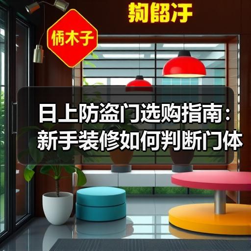 日上防盗门选购指南：新手装修如何判断门体质量与安全等级